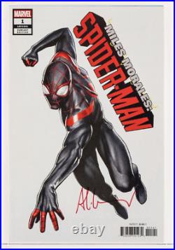 MILES MORALES SPIDER-MAN #1 SIGNED By ADI GRANOV 125 VARIANT GWEN CGC SS 9.6