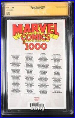Marvel Comics #1000 CGC 9.6 Skottie Young Signed Cover Variant