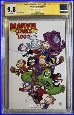 Marvel Comics #1000 CGC 9.8 SS Skottie Young Signed Cover Variant AWESOME