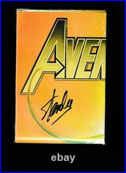 Marvel Comics Avengers Poster 2014 #25 Variant Signed Stan Lee Slabbed Pgx Nocgc