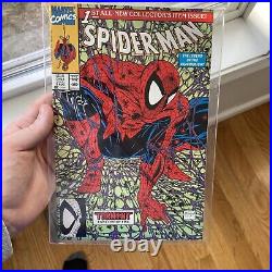 Marvel Comics Spider-man 1 1990 Signed By Todd Mcfarlane No Coa Very Rare Sweet