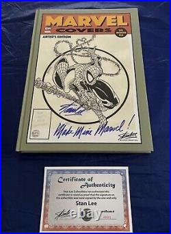 Marvel Covers Artist Edition Todd McFarlane IDW Book Stan Lee Signed & Inscribed