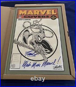 Marvel Covers Artist Edition Todd McFarlane IDW Book Stan Lee Signed & Inscribed