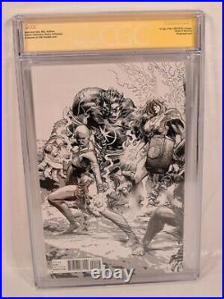 Marvel Legacy 1 2017 CGC SS 9.8 Signed Stan Lee Mike Deodato 11000 Variant