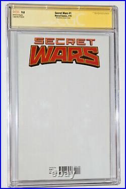 Marvel Secret Wars #1 Mcguinness Color Variant Cgc 9.8 Ss, Signed By Stan Lee Wp