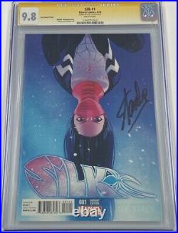 Marvel Silk #1 Stacey Lee 125 RI Variant Signed Stan Lee CGC 9.8 SS Cindy Moon