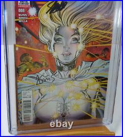 Marvel X-Men Blue #8 Signed by Stan Lee & Art Adams CGC 9.8 SS Red Label