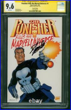 Punisher Kills Marvel Universe 1 CGC SS 9.6 Stan Lee 2nd Pr Steve Dillon Variant