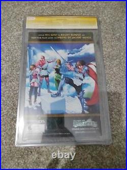 Rare Web of Spider-Man #5 CGC 9.6 Deadpool 2010 Signed By Stan Lee