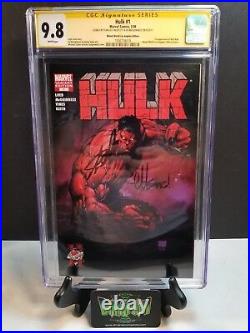Red Hulk #1 Turner Variant Wwla Cgc Ss 9.8 2x Signed Stan Lee Ed Mcguinness 1st