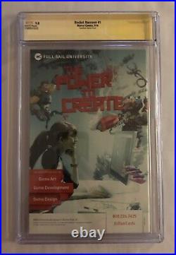 Rocket Raccoon #1 Lego Cover CGC 9.8 Signed & Inscribed by Stan Lee on 10/23/18