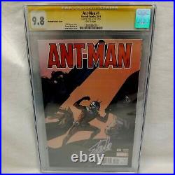 SIGNED STAN LEE ANT-man 1 CGC 9.8 SS PEARSON VARIANT AVENGERS Spider-man