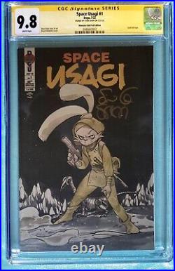 SPACE USAGI #1 CGC 9.8 SS SDCC Momoko Gold Foil Edition -signed by Stan Sakai