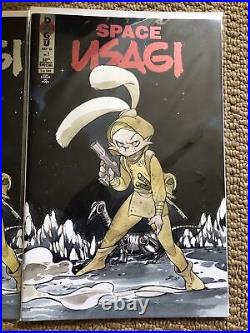 SPACE USAGI #1 Peach Momoko SILVER and RED FOIL Variant SDCC LE 500