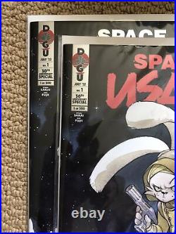 SPACE USAGI #1 Peach Momoko SILVER and RED FOIL Variant SDCC LE 500