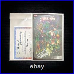 SPECTACULAR SPIDER-MAN #6 SIGNED STAN LEE WithCOA 1 CAMPBELL SUPANOVA VARIANT