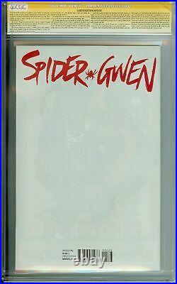 SPIDER-GWEN #1 CGC 9.8 SIGNED by STAN LEE & TODD MCFARLANE Man PHANTOM VARIANT