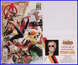 STAN LEE SIGNED AVENGERS 003 VARIANT MARVEL COMIC BOOK WithOFFICIAL CERT