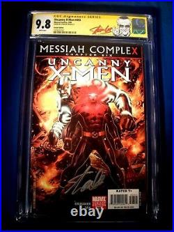 STAN LEE Signed 2008 Uncanny X-MEN #493 SS Marvel Comics CGC 9.8 NM/MT Variant