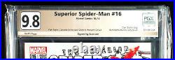 SUPERIOR SPIDER-MAN #16 Fan Expo Canada PGX 9.8 NM/MT signed by STAN LEE +CGC