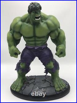 Signed By STAN LEE Bowen Designs HULK 693/1235 Variant Statue Exclusive Marvel