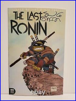 Signed Stan Sakai Tmnt The Last Ronin #5 / 5 Idw Usagi Yojimbo Studios Trade