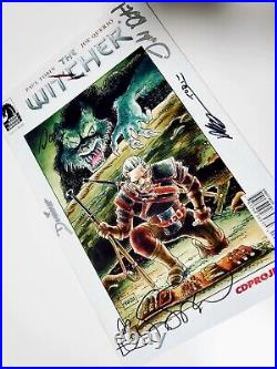 Signed The Witcher #1 Stan Sakai Variant Cover Comic SDCC 2014 Exclusive Rare
