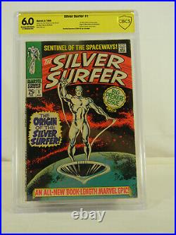 Signed by STAN LEE! Silver Surfer #1 CBCS 6.0 verified signature