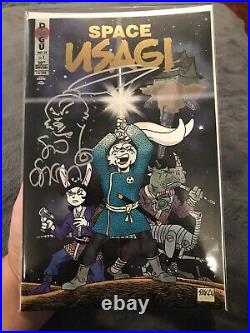 Space Usagi #1 signed and remarked Stan Sakai Gold SDCC exclusive Variant 1/500