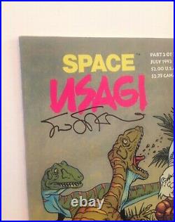 Space Usagi #2 Signed Stan Sakai Usagi Yojimbo Hard To Find