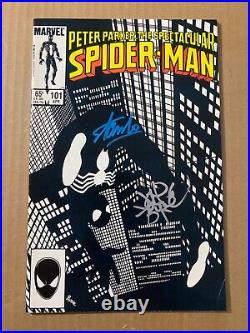 Spectacular Spider-Man 101 Signed Stan Lee & John Byrne Classic Cover