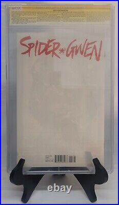 Spider-Gwen #1 CGC 9.8 Signed By Stan Lee & Todd McFarlane Phantom Variant Cover