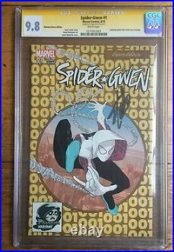 Spider Gwen #1 Phantom Encore Edition Signed by Stan Lee CGC 9.8 1271812001