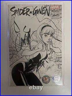 Spider-Gwen #2 Signed J Scott Campbell Stan Lee Emerald City ComicCon
