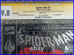 Spider-Man 1 CGC 9.8 SS Silver Signed Stan Lee & Todd McFarlane 1990