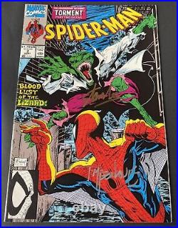 Spider-Man 2 Signed Stan Lee & Todd Mcfarlane 1990 NM High Grade