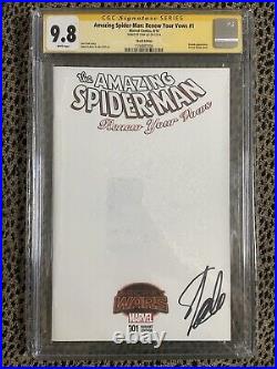 Ss Cgc 9.8 Amazing Spiderman #1 Renew Your Vows Signed By Stan Lee