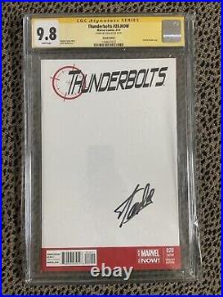 Ss Cgc 9.8 Thunderbolts #1 Signed By Stan Lee Very Rare (a)