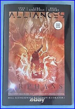 Stan Lee Alliance Alliances Orphans Ultra Hardcover 3x Signed HC Comic Book