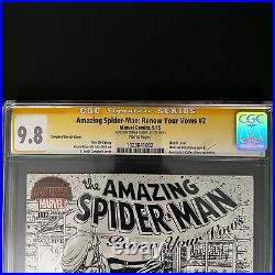 Stan Lee & Joanie Lee Signed Spider-Man Renew Your Vows CGC 9.8 J Scott Campbell