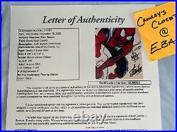 Stan Lee, Ken Haeser Signed & Sketched Death Of Spider-Man #160 LE 5/5 JSA/DF COA