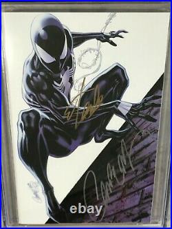 Stan Lee SIGNED Amazing Spider-Man #800 J Scott Campbell Variant CGC SS 9.8