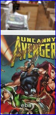 Stan Lee Signed All New X-men Uncanny Avengers & Avengers Midtown Comics Variant