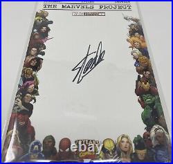 Stan Lee Signed Autographed Marvels Project #1 Blank 70th Anniversary Variant NM