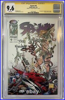 Stan Lee & Todd McFarlane CGC signed Angela First Appearance Spawn #9 Ultron #10