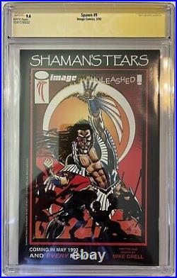 Stan Lee & Todd McFarlane CGC signed Angela First Appearance Spawn #9 Ultron #10