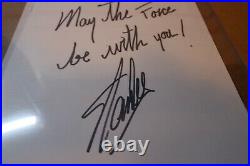 Star Wars 001 Variant Stan Lee Signed May The Force Be With You Excelsior Holo