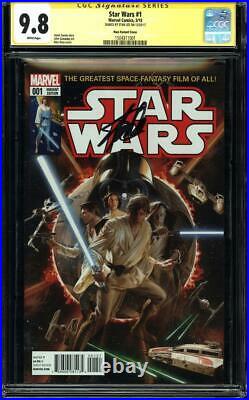 Star Wars #1 CGC 9.8 SS Ross Variant Signed by Stan Lee on his 95th birthday