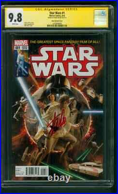 Star Wars 1 CGC 9.8 SS Stan Lee Auto Alex Ross Variant Rise Skywalker Movie 3/15