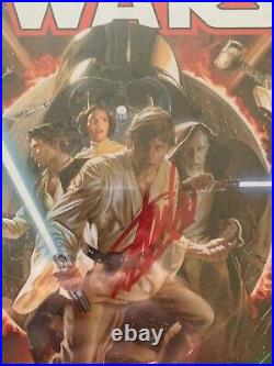 Star Wars 1 Marvel 2015 Ross Variant CGC 9.6 SIGNED BY STAN LEE Skywalker Vader